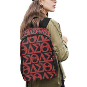 Red DST Laptop Backpack