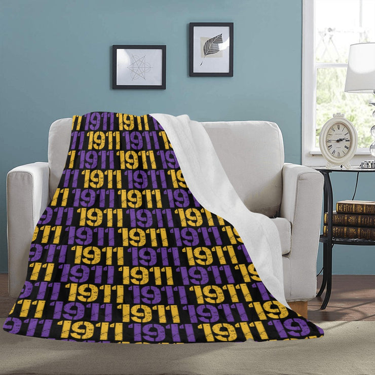 Purple 1911 Blanket