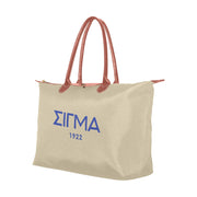 Natural Sigma 1922 Hobo Tote