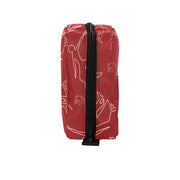 Red Fortitude Hanging Toiletry Bag