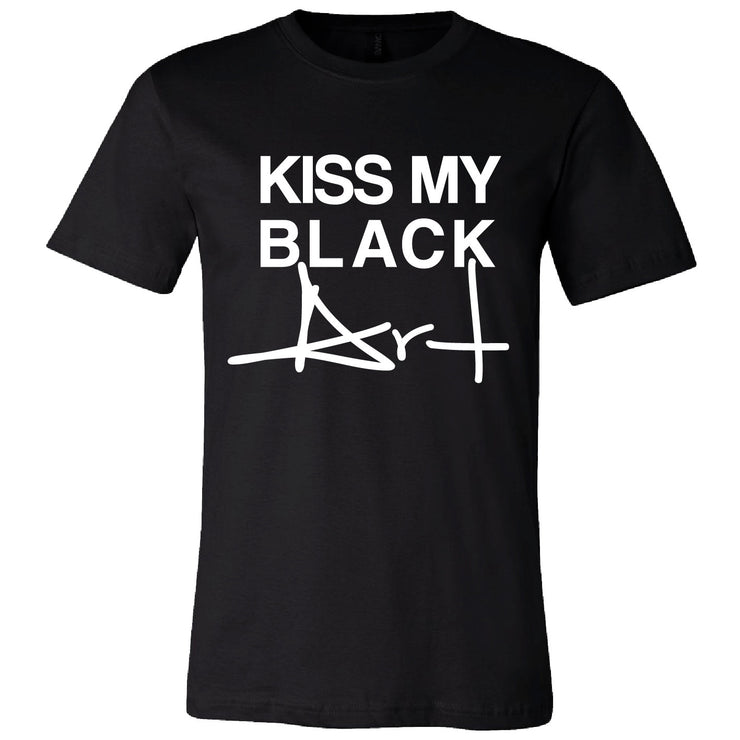 Short Sleeve Kiss My Black Art Mens Tee