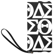 White DST Zip Clutch (Wallet)