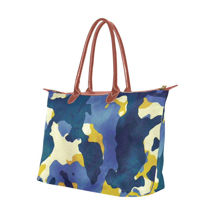 Blue Gold Abstract Hobo