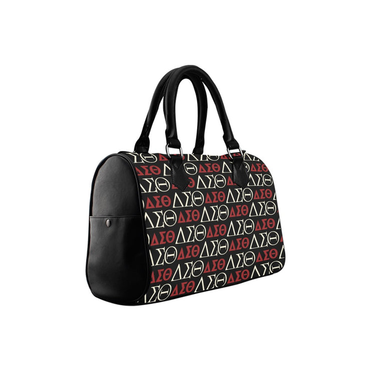 Two Toned DST Boston Handbag