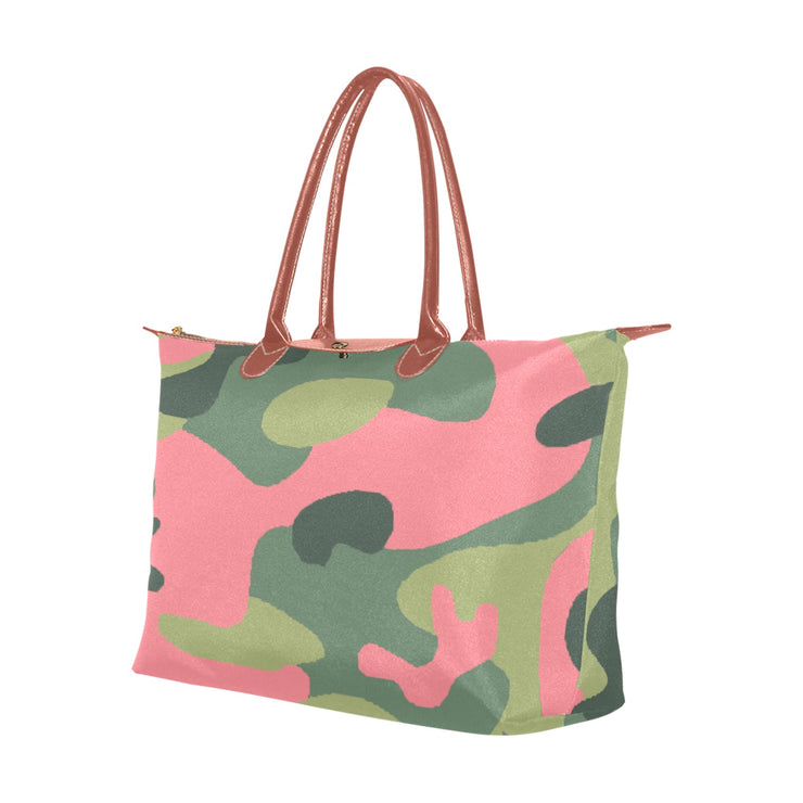Pink Camo Hobo Tote