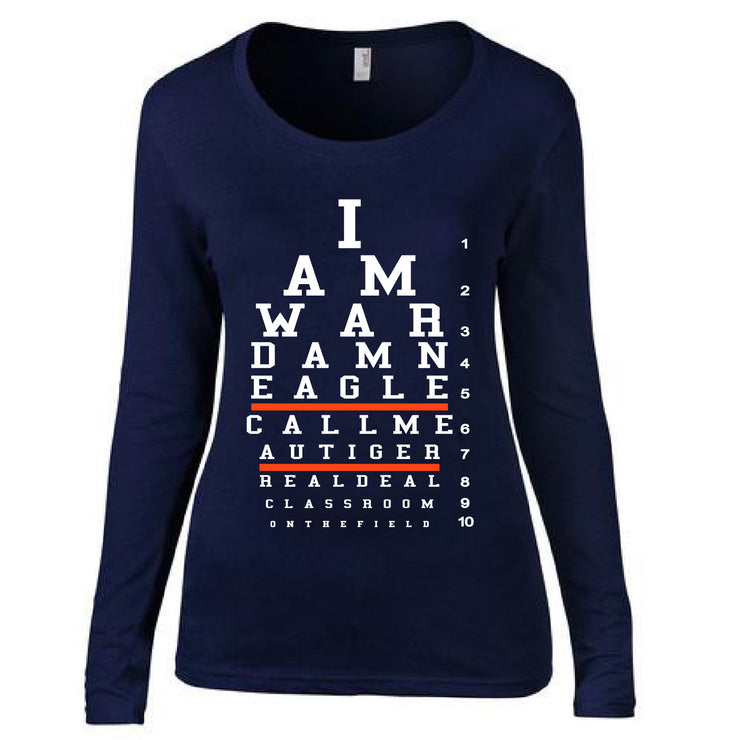 Long Sleeve AU I Chart Tee